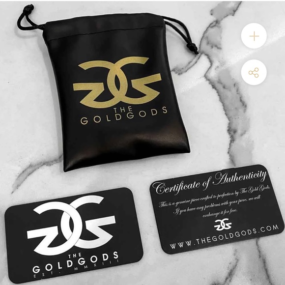 Gold Gods Diamond Miami Cuban Link - Picture 2 of 7